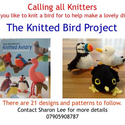 Knitted Bird