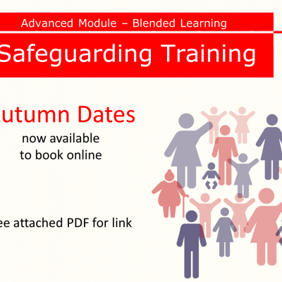 Safeguarding Training Dates Autumn 2021